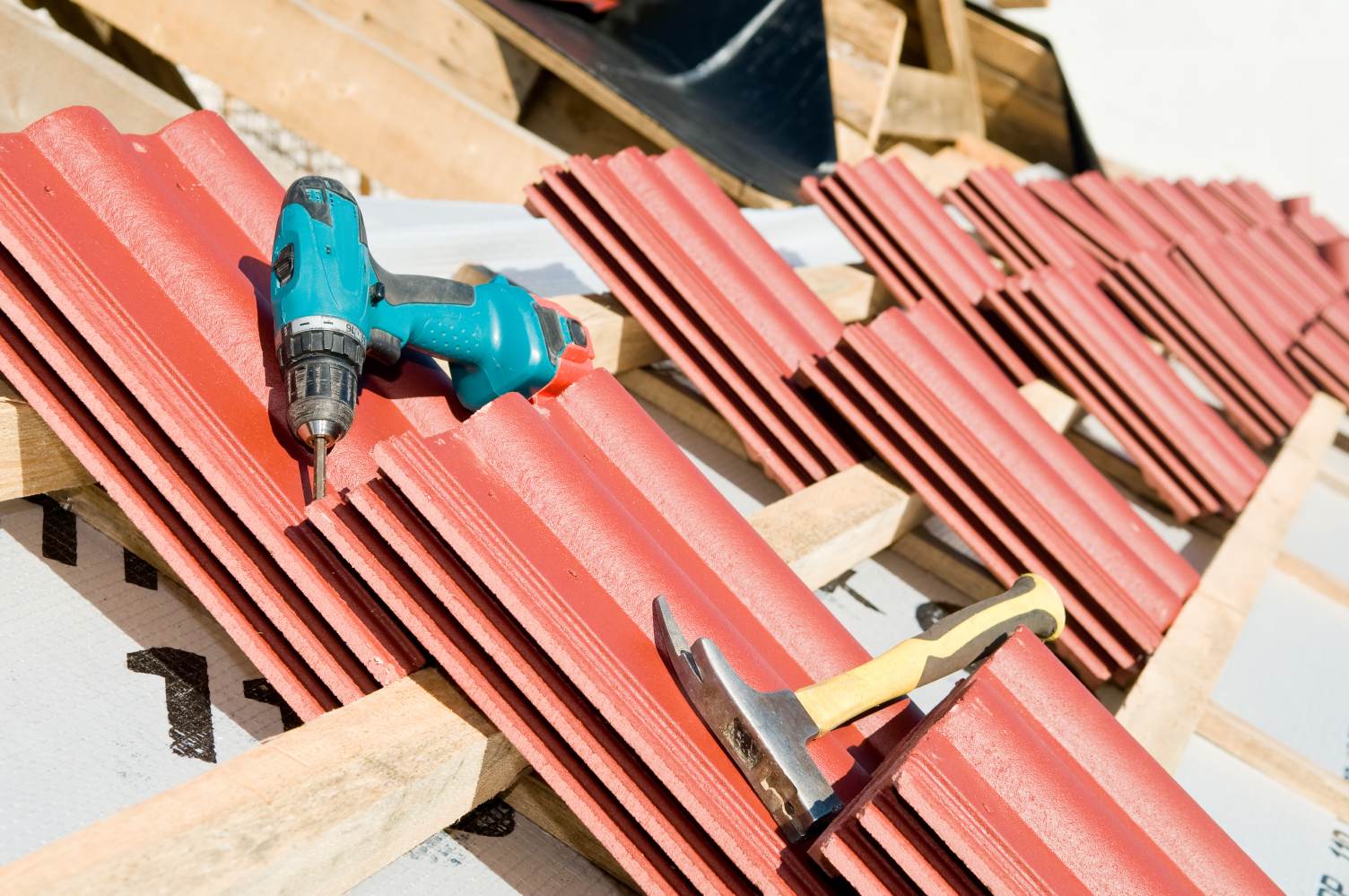 Travaux de couverture, Saint-Aubin-sur-Scie